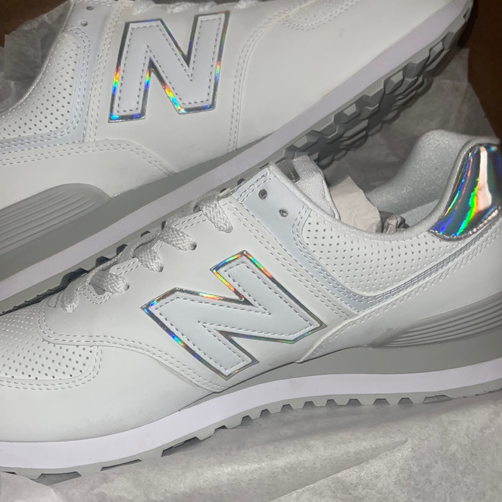 new balance 574 holographic